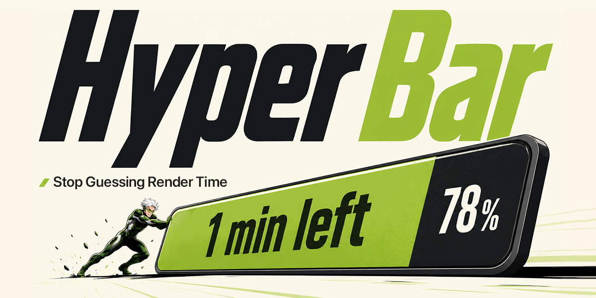Hyper Bar Blender add-on cover