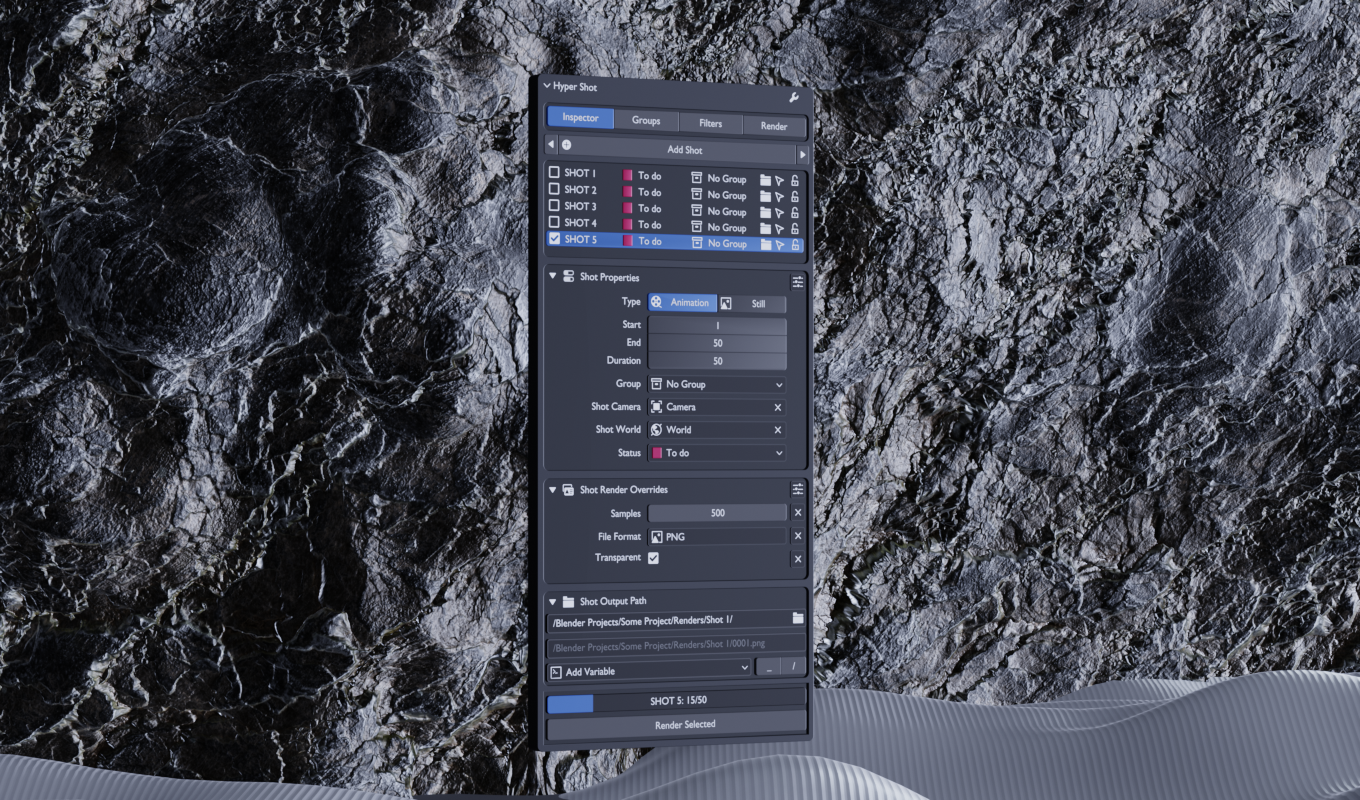 Clean modular UI preview